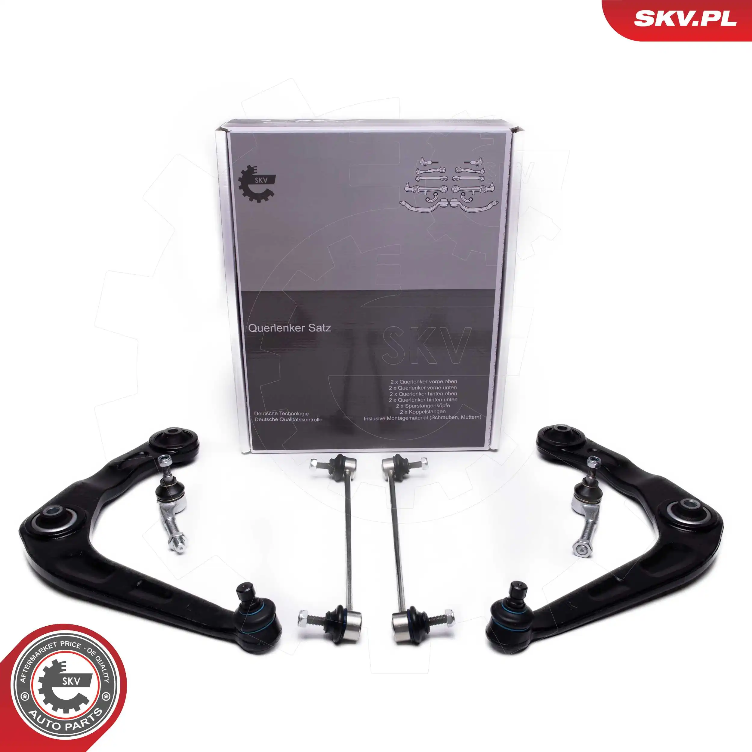 Control/Trailing Arm Kit, wheel suspension